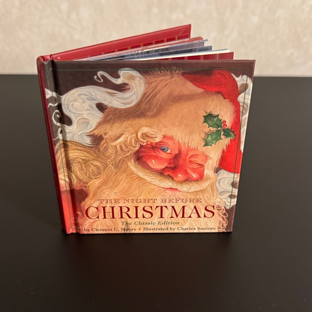 🎄 EUC The Night Before Christmas – Mini Hardcover Book